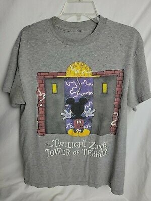 Vintage Twilight Zone Tower Of Terror Shirt  Read Description !! 6207