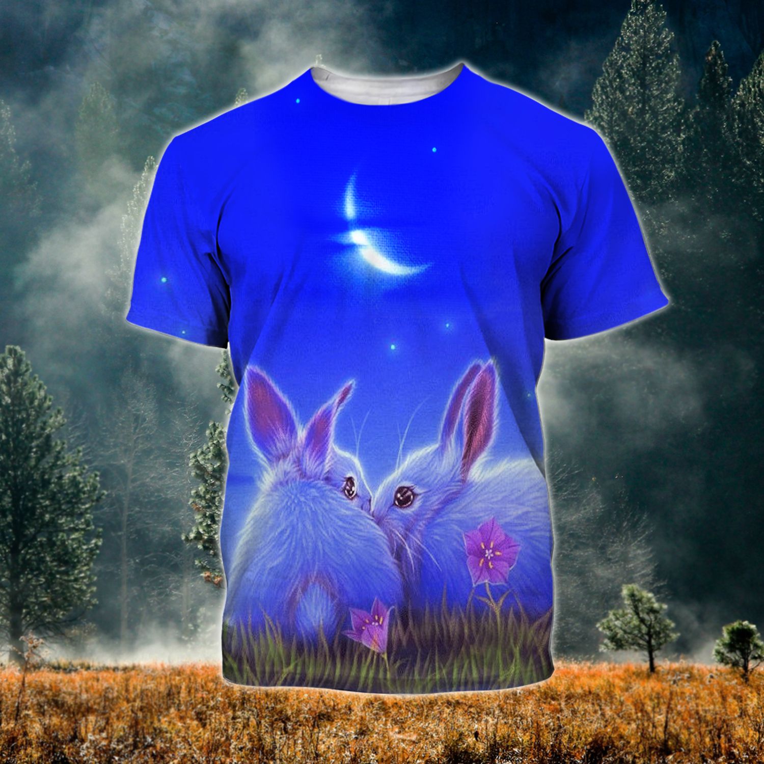 Rabbit Ver05 Tthj170721Nby Unisex 3D T-Shirt All Over Print