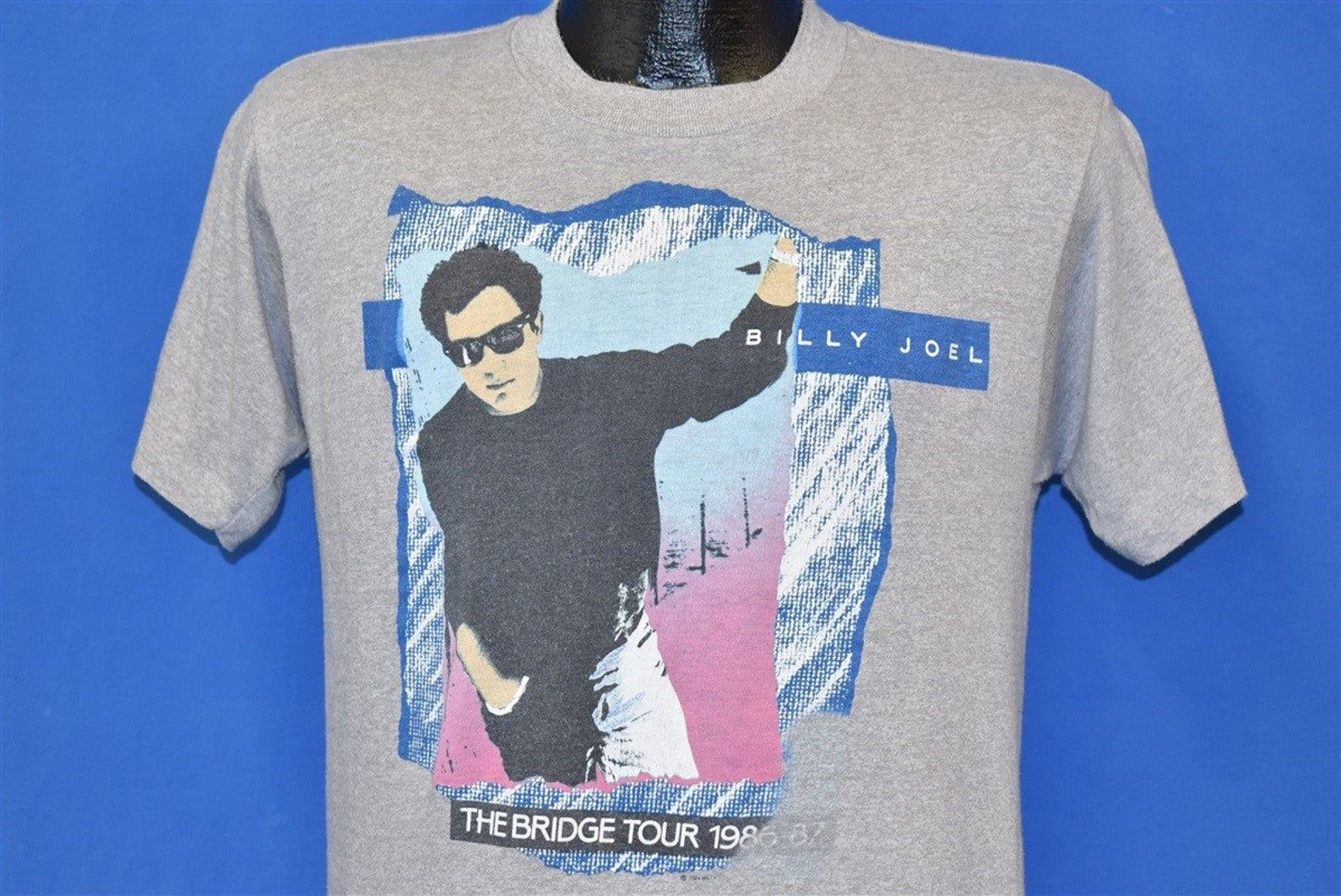 80S Billy Joel The Bridge Tour 1986 T-Shirt
