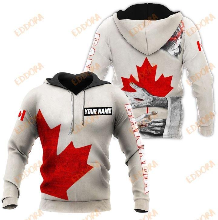Personalized Name Xt Canada Jesus Pullover 3D All Over Printed Shirts 15032109.Cxt