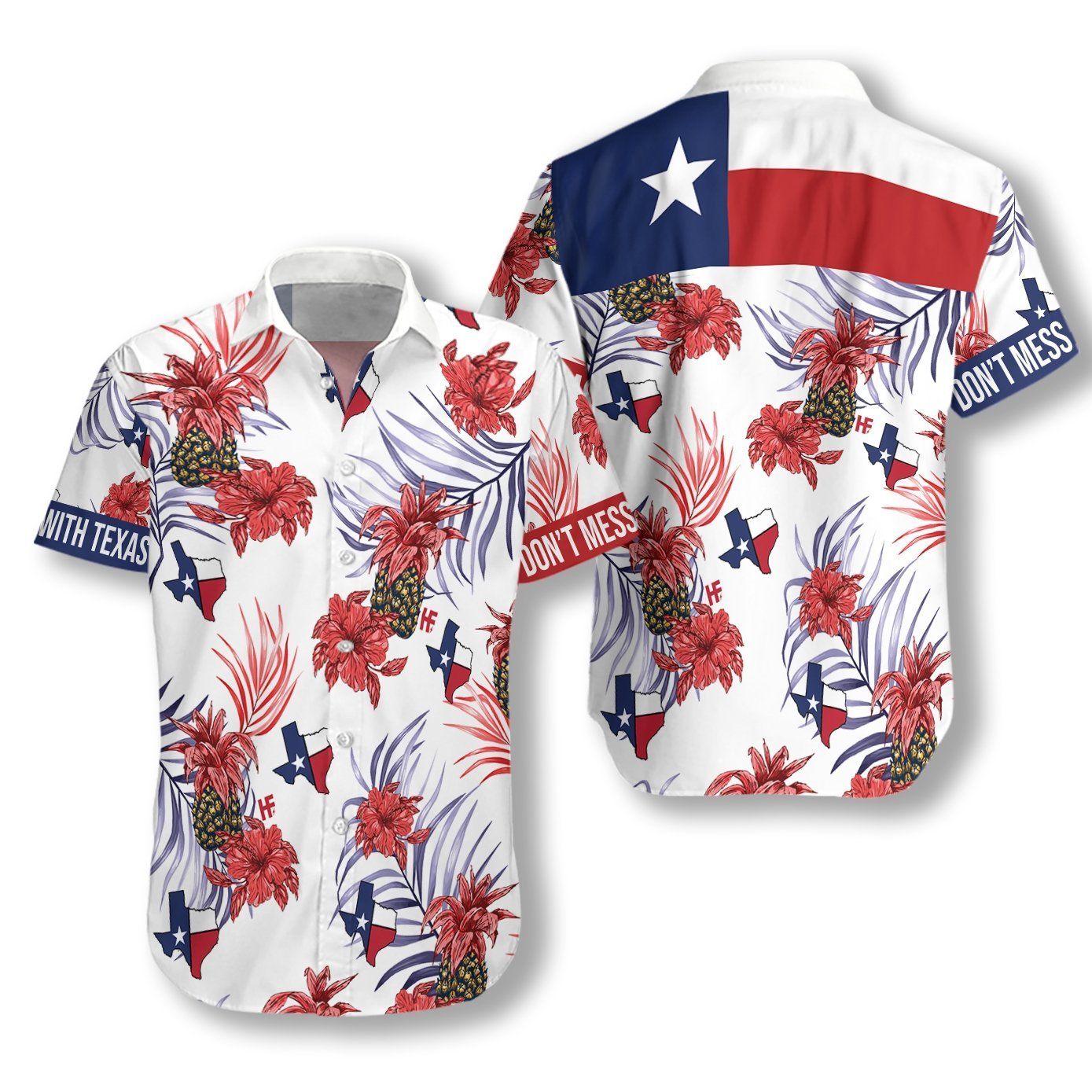 Pineapple Texas Pround Ez16 2710 Hawaiian Shirt