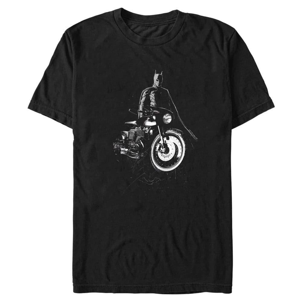 Batcycle Grunge – The Batman Black T-Shirt