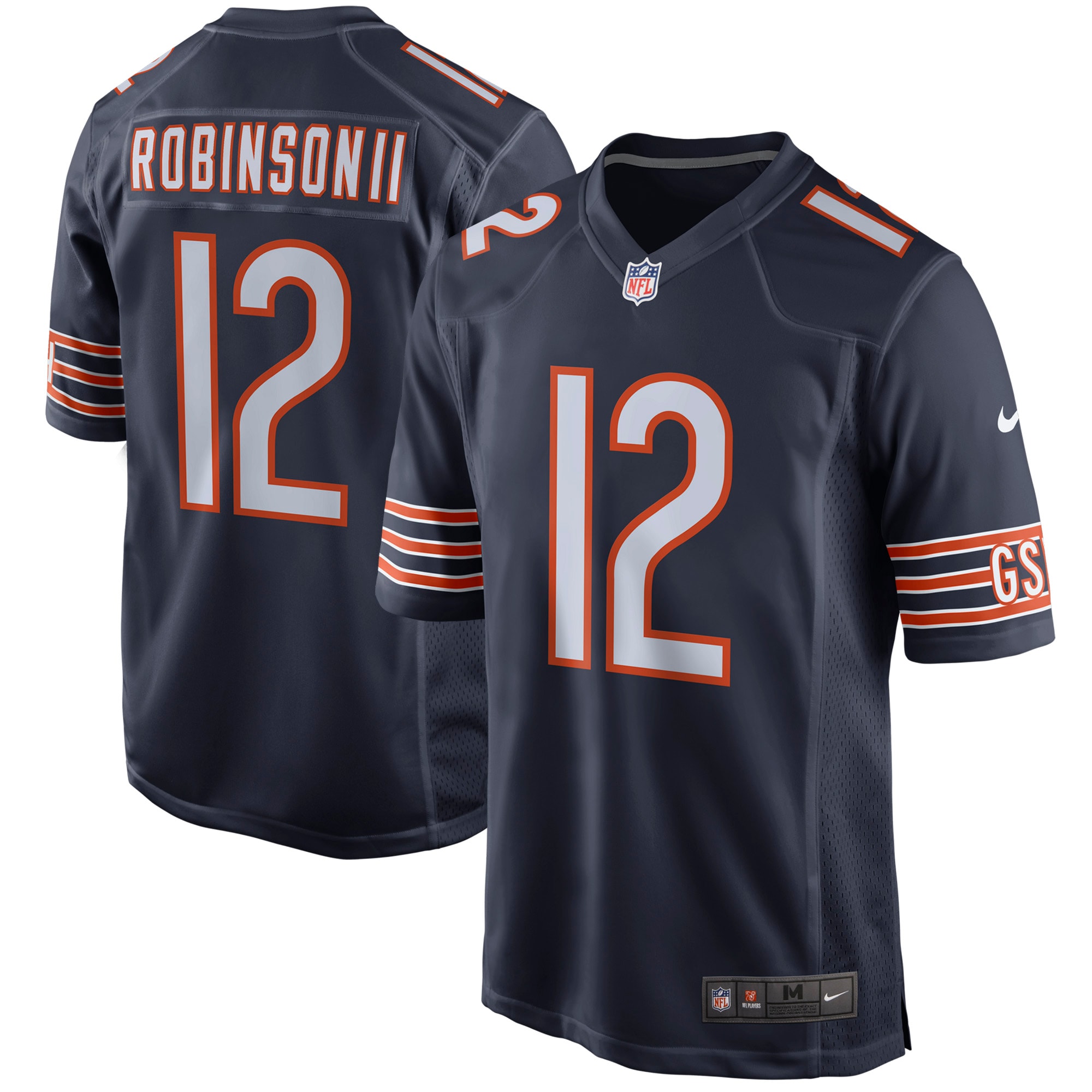 Men’s Chicago Bears Allen Robinson Navy Game Player Jersey