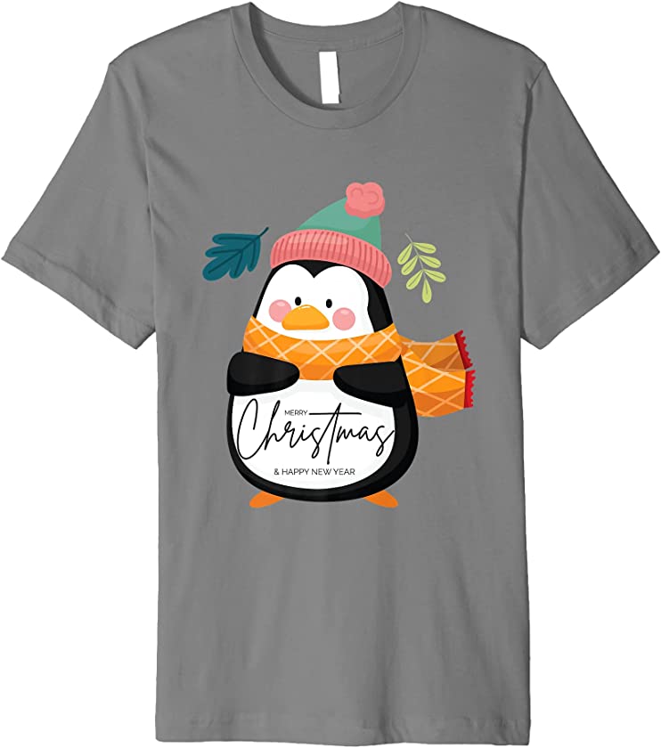 Funny Penguin Gift For Women Kids Men Penguin Premium T-Shirt