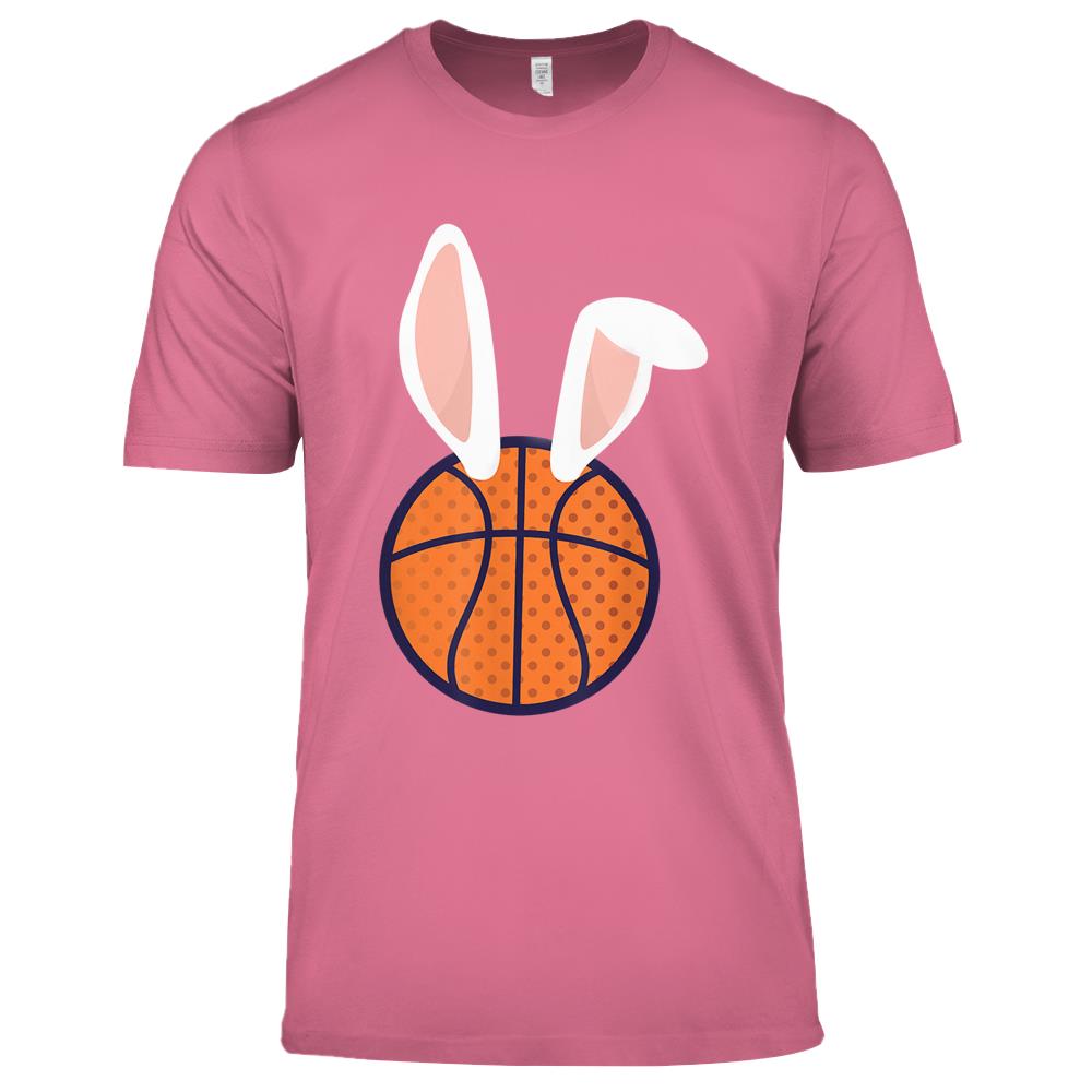 Basketball Easter Rabbit Bunny Premium T Shirts