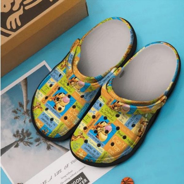 Tigger Winnie The Pooh Crocs Crocband Clog Unisex Fashion Style For Women Men Nd