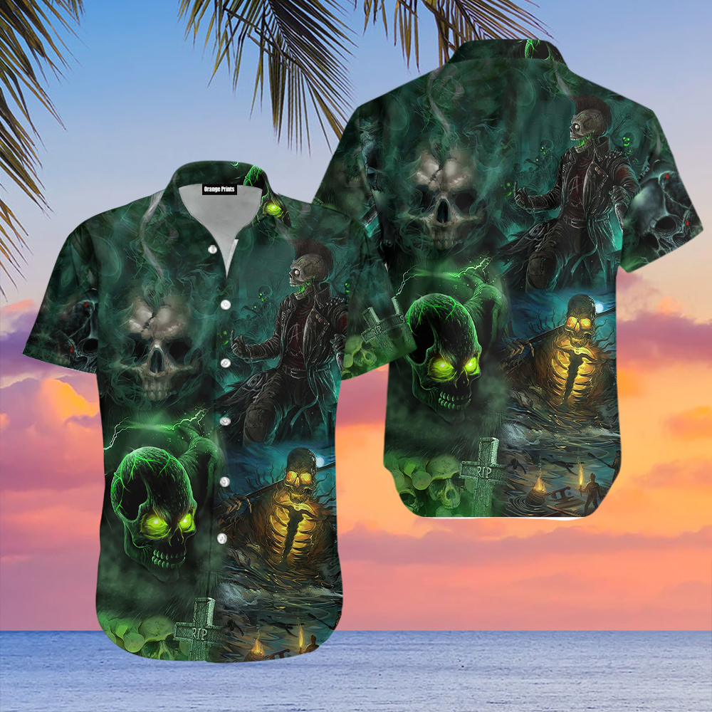 Halloween Hawaii Shirt For Men Women Ha55427