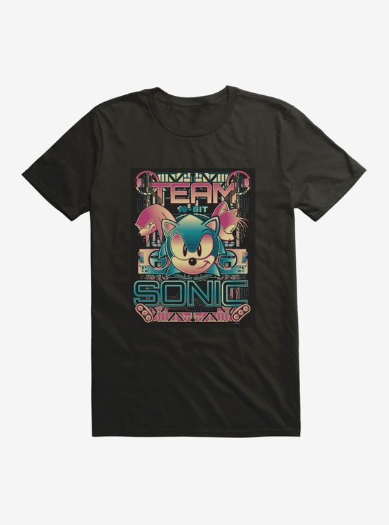 Sonic The Hedgehog Team Sonic 16-Bit T-Shirt