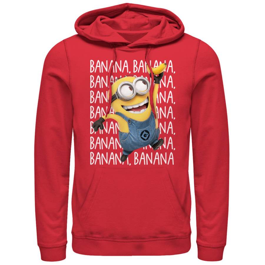 Despicable Me Men’s Minions Repeat  Lightweight Hoodie