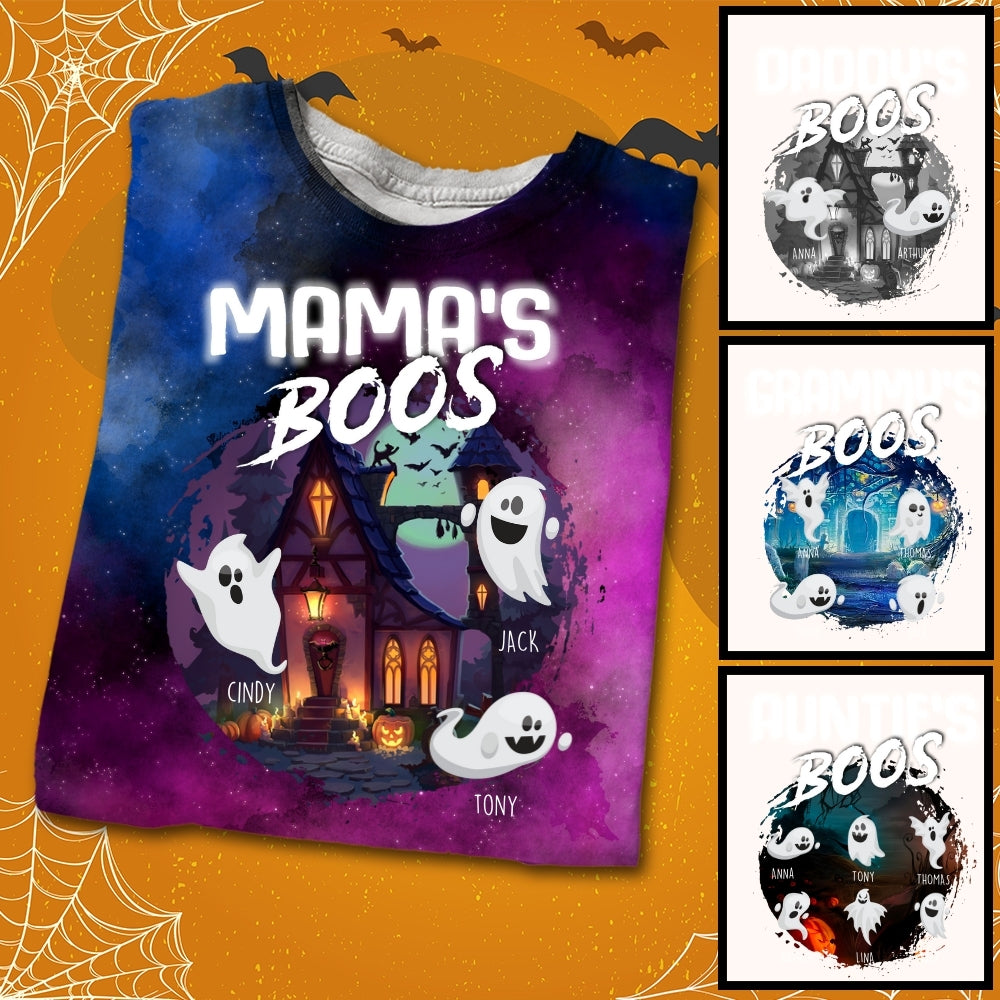 Parent’S Boos Personalized Galaxy Shirt Sweatshirt Ap223