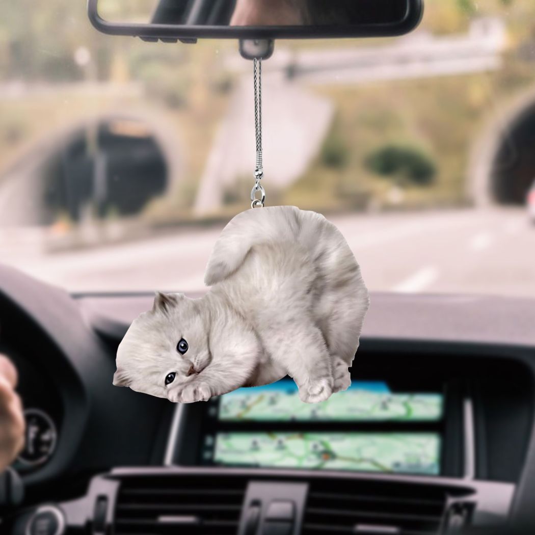 Waybackapparel Cat Beauty Kitten Car Hanging Ornament