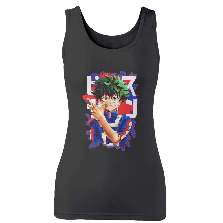 Boku No My Hero Midoriya Woman’s Tank Top