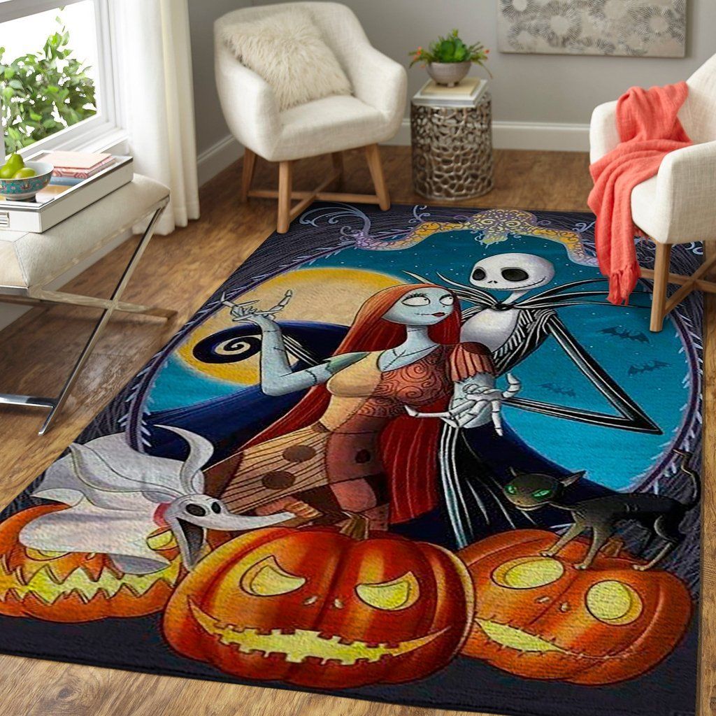 Halloween – Jack Skellington – Happy Halloween – Area Rug – MM3008