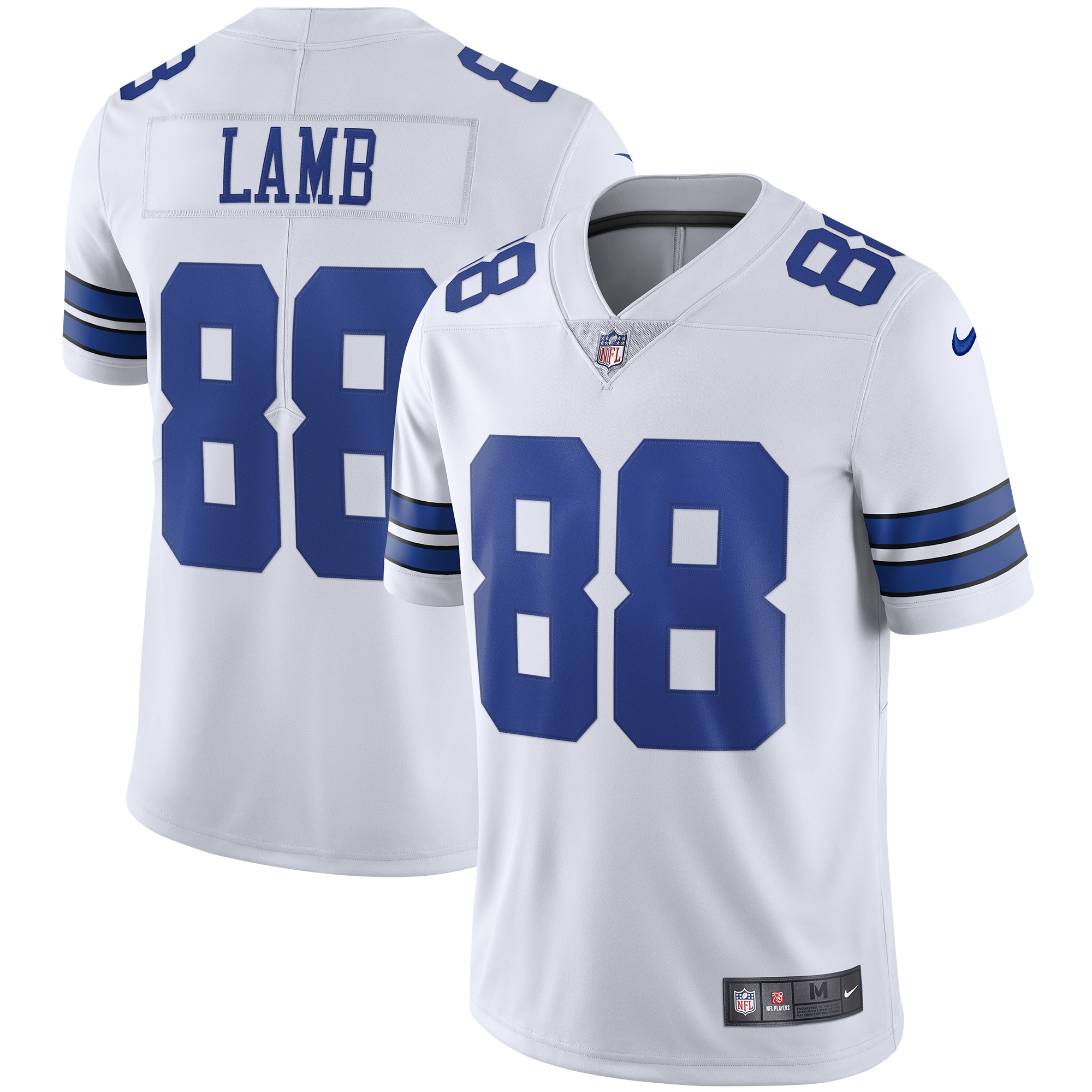 Men’s Dallas Cowboys CeeDee Lamb White Vapor Limited Jersey