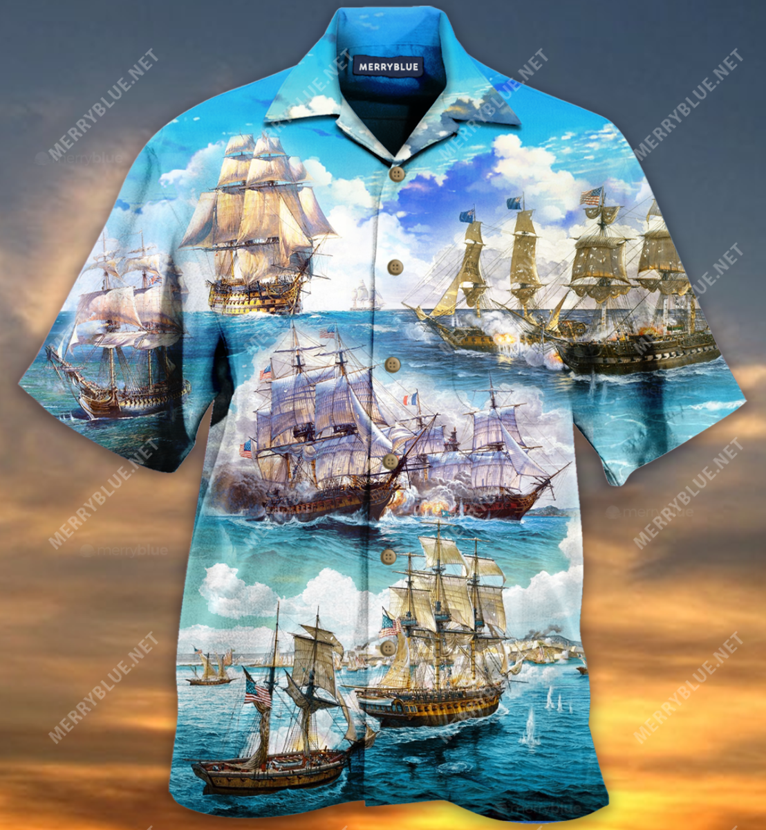 The Battle Field On Ocean Unisex Hawaii Shirt Ha108719