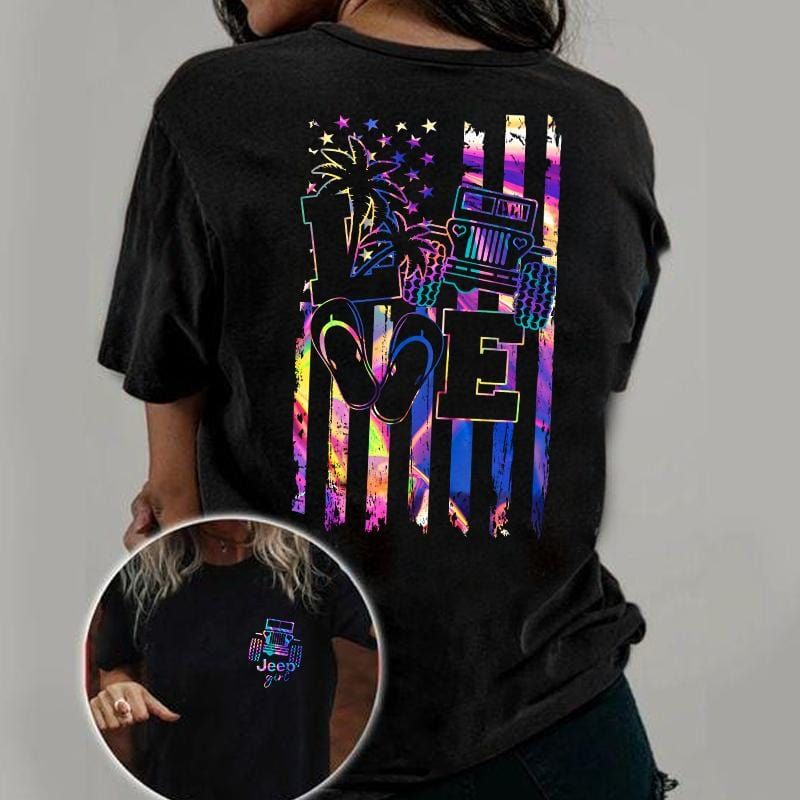 Gift For Mother Love Jp Girl Black Unisex 3D T-Shirt #100521H