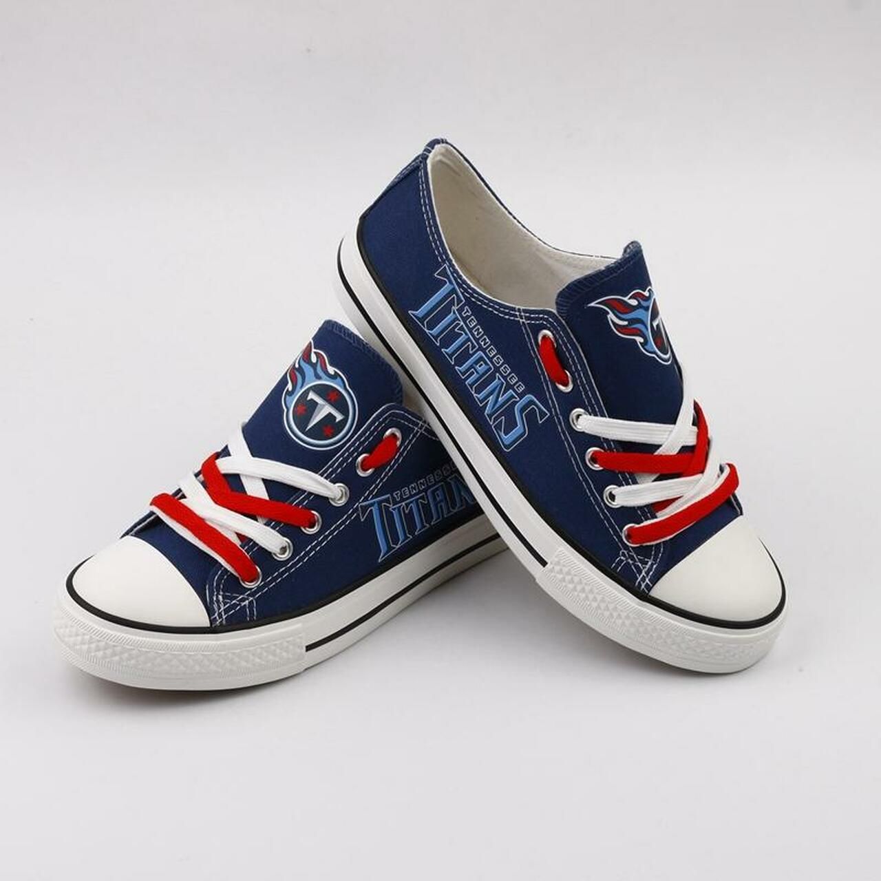 Tennessee Titans Low Top, Titans Running Shoes, Tennis Shoes Shoes15084