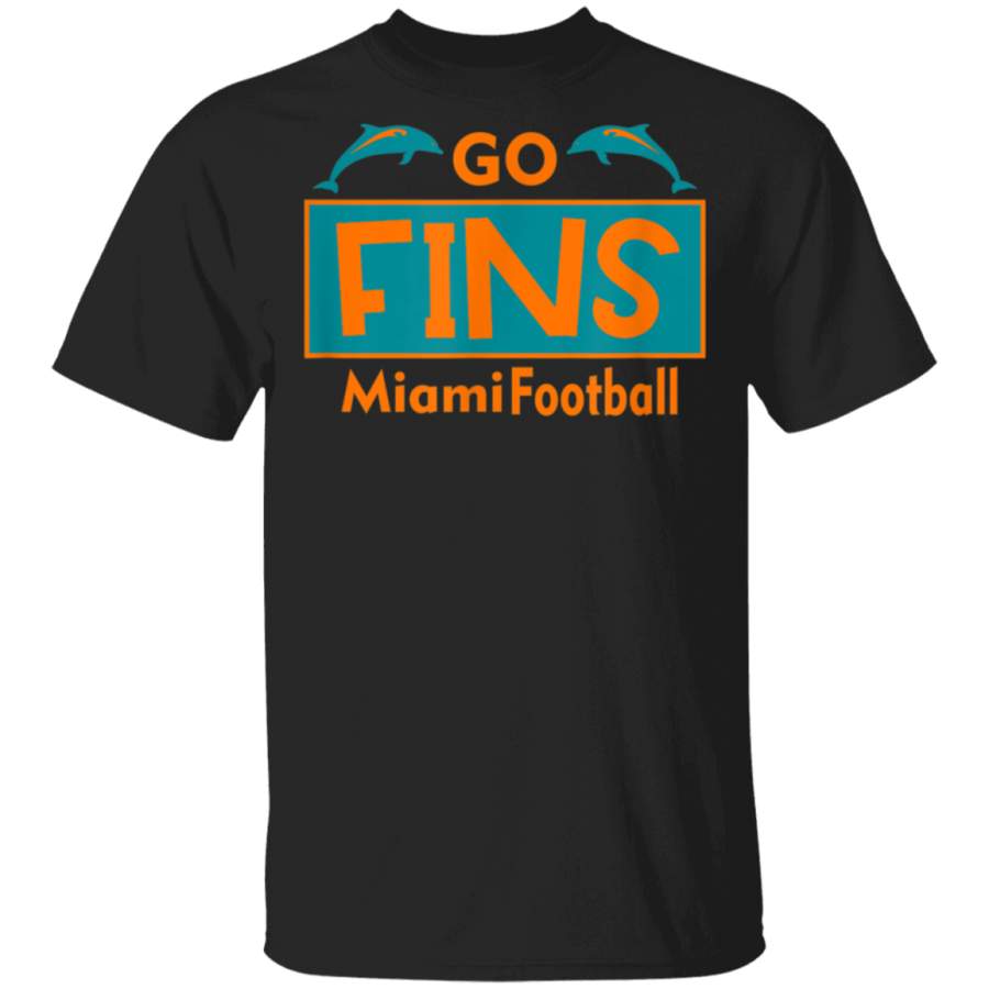 FINS Miami Florida American Football Dolphin Elements Shirt G500 5.3 oz. T-Shirt