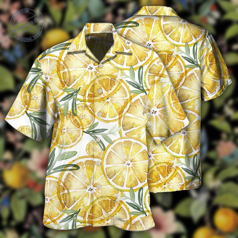 Lemon Basic Style Hawaii Shirt Ha29011