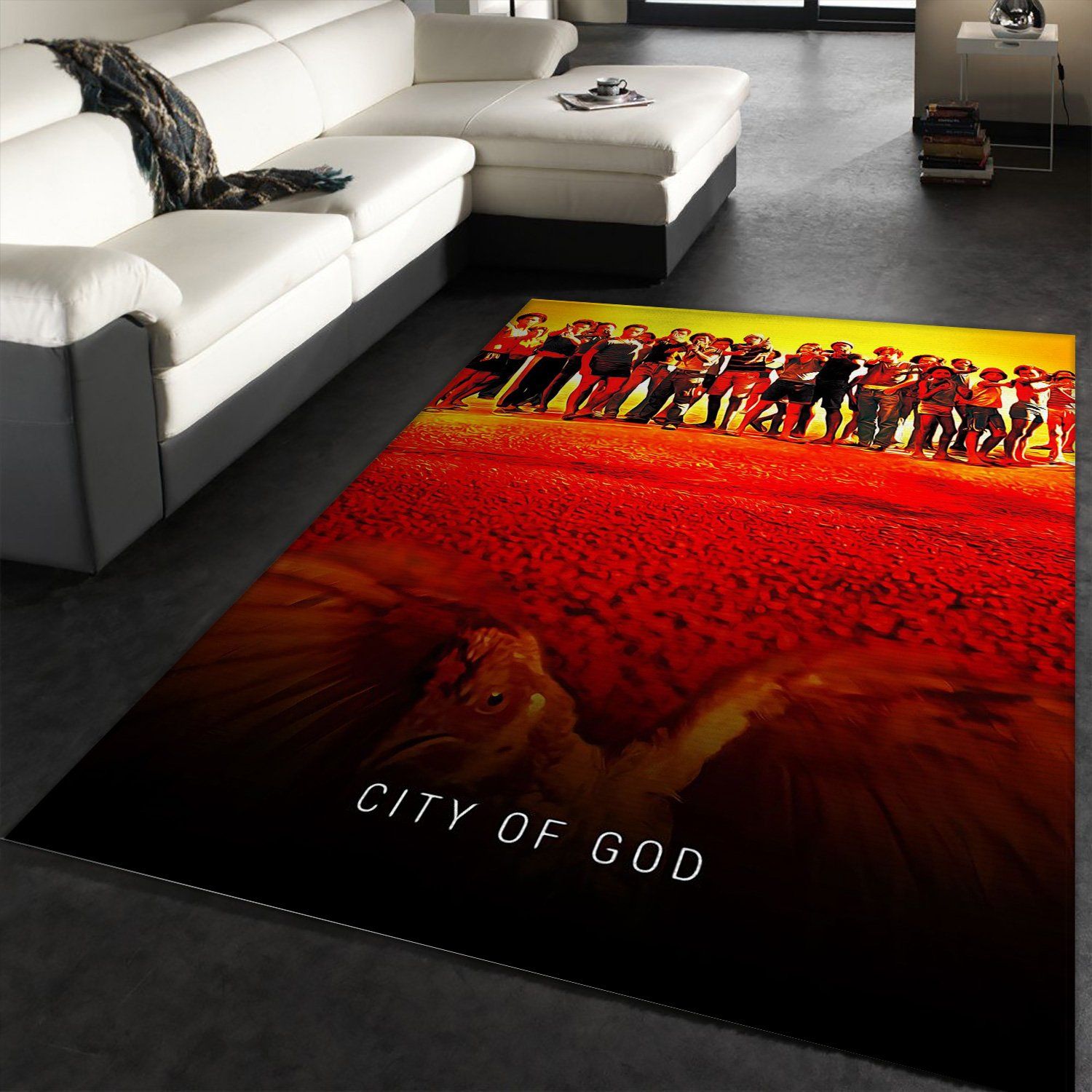 City Of God 2002 Rug Art Painting Movie Rugs US Gift Decor