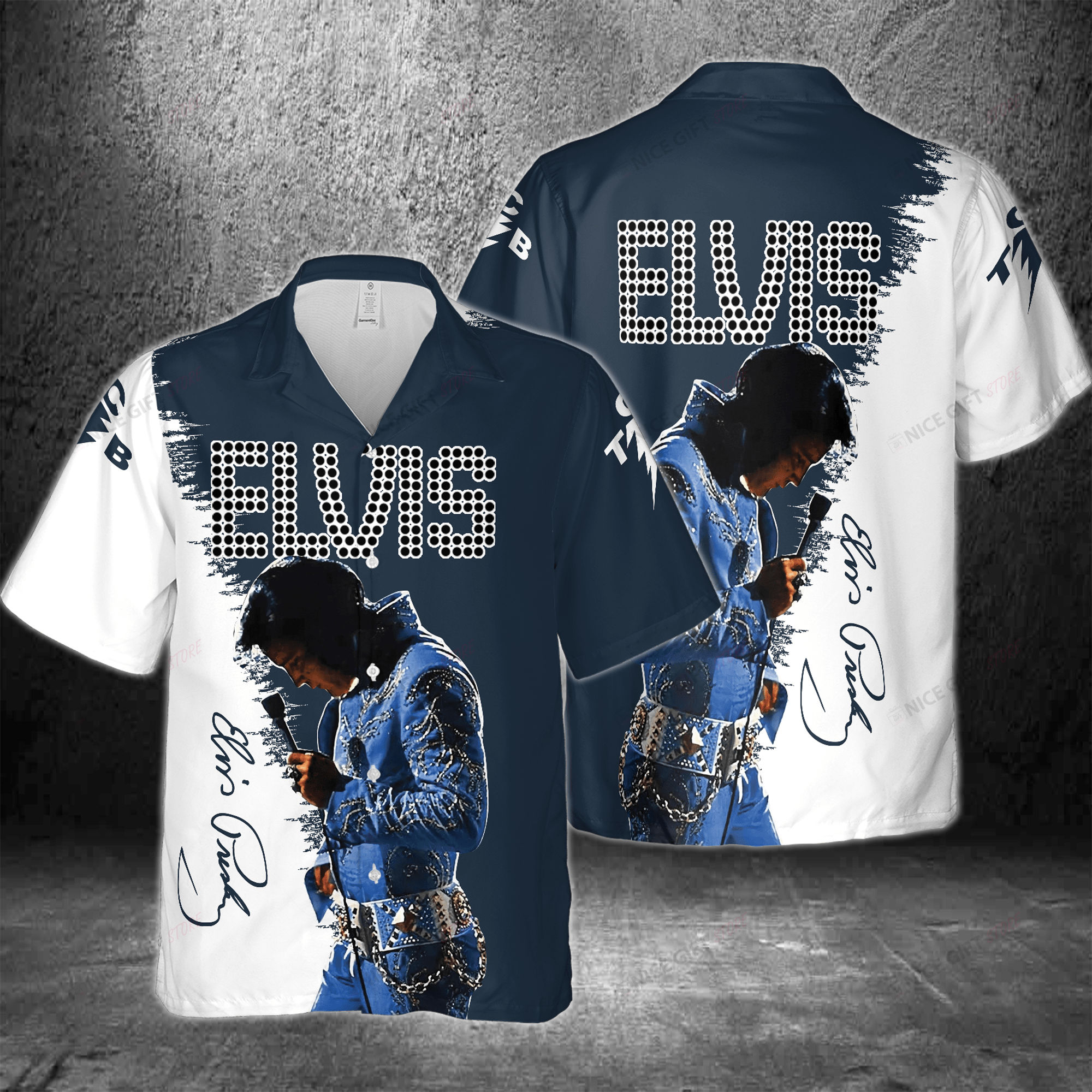Elvis Presley Hawaiian 3D Shirt 3Hs-N9B2