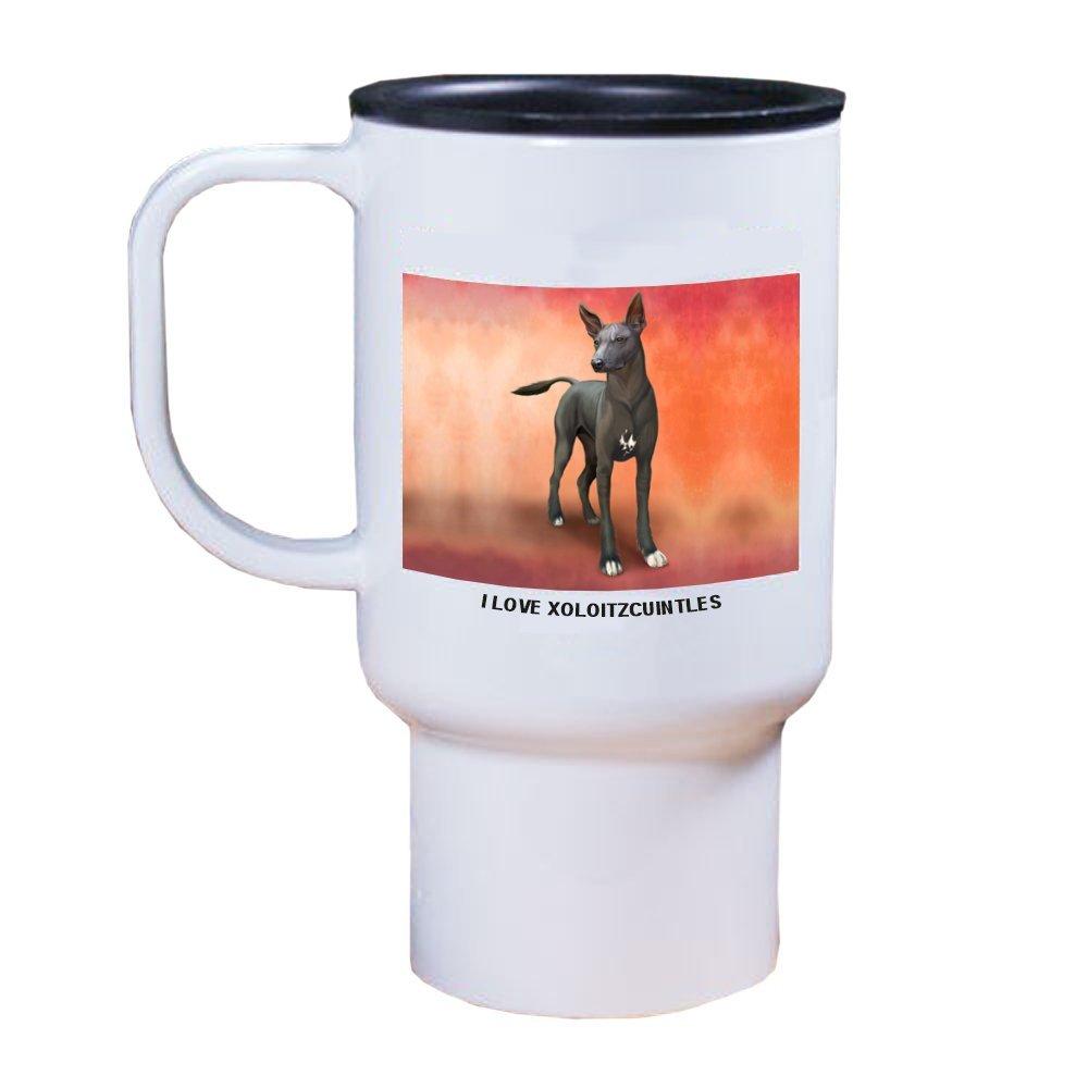 Xoloitzcuintli Mexican Haireless Dog Travel Mug