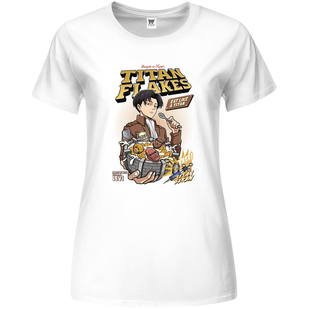 Titan Flakes Premium Womens T Shirts