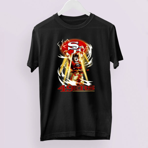 Son Goku Mashup San Francisco 49Ers Genki Dama Shirt