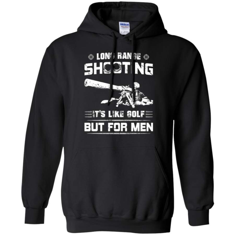 AGR Long range shooting it’s like golf but for men Hoodie