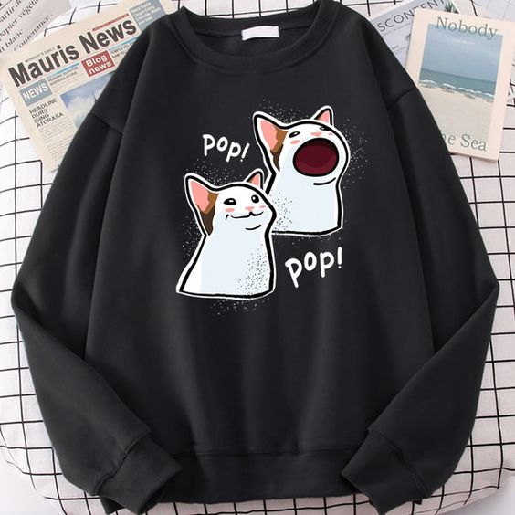 The Hilarious Pop Cat Sweatshirt