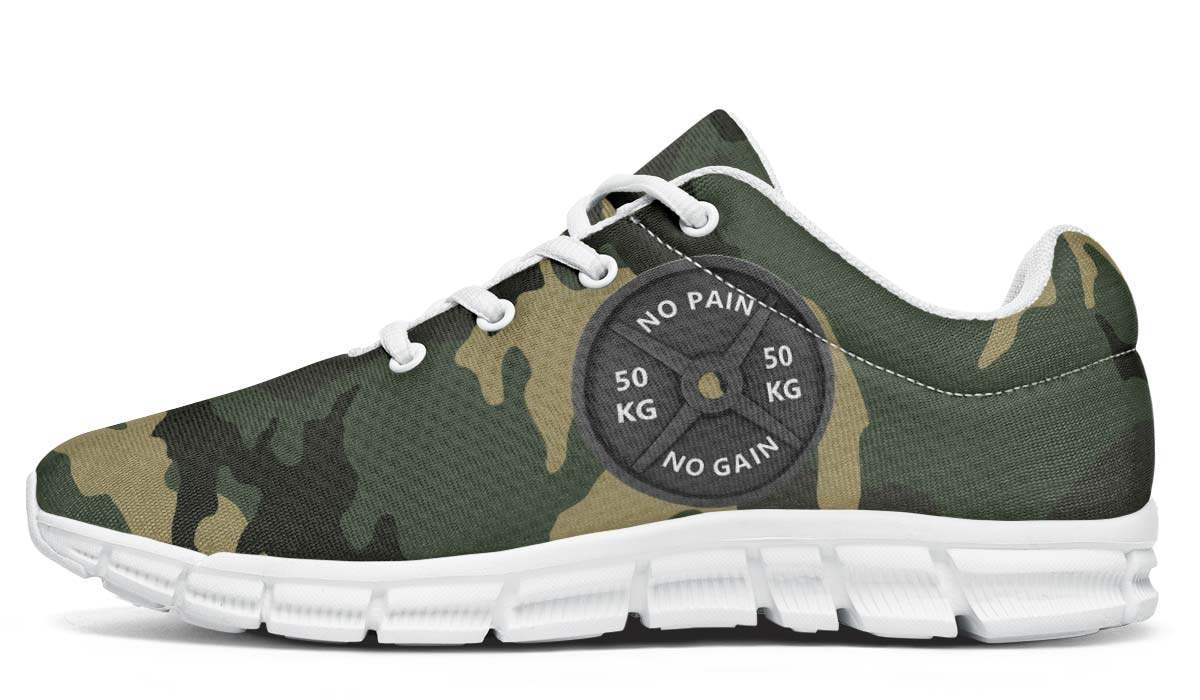 Camo Weights50Kg Breathable Sneakers Custom Shoes V203