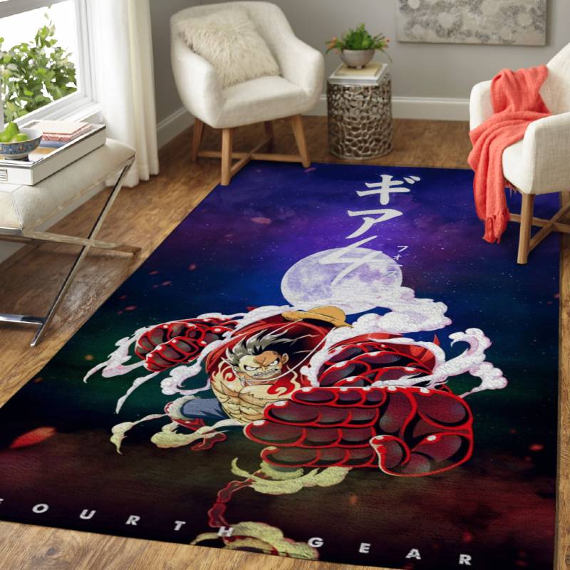 Anime One Piece Luffy Gear 4 Area Rug – Carpet