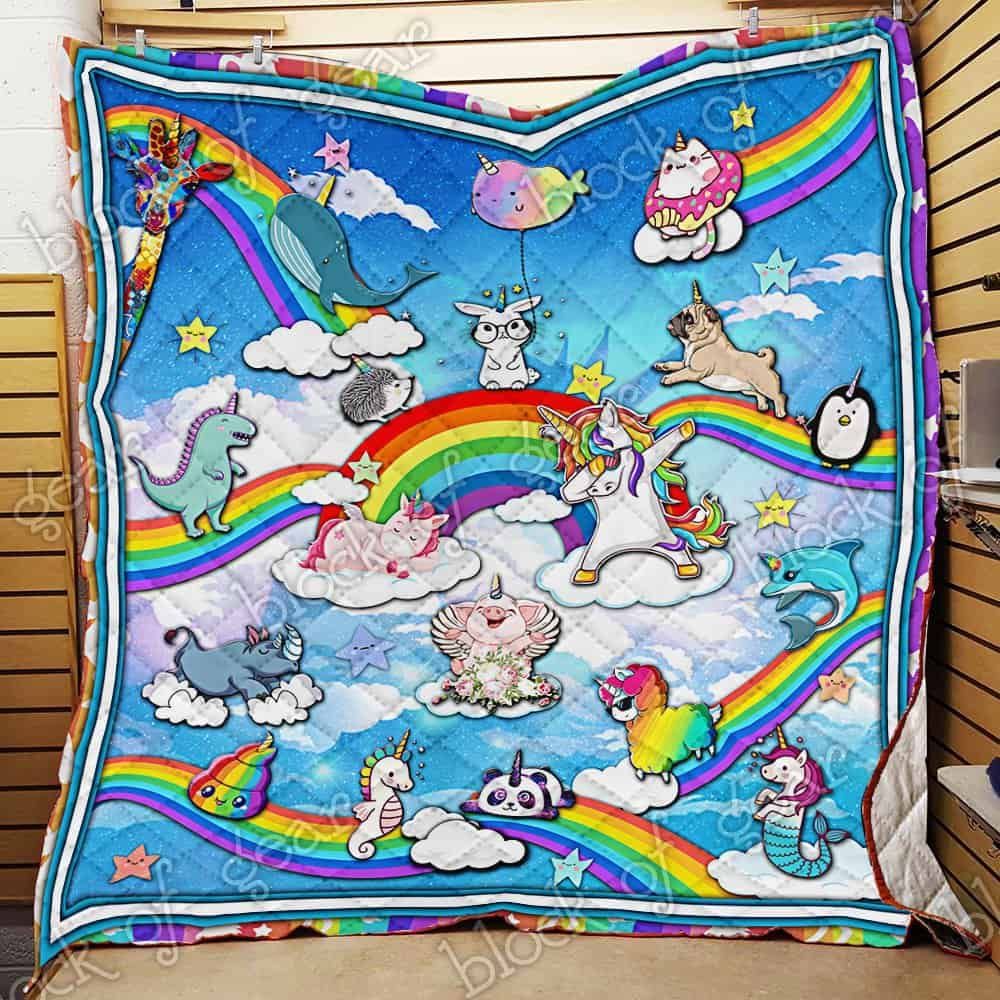 The World Of Unicorns Quilt