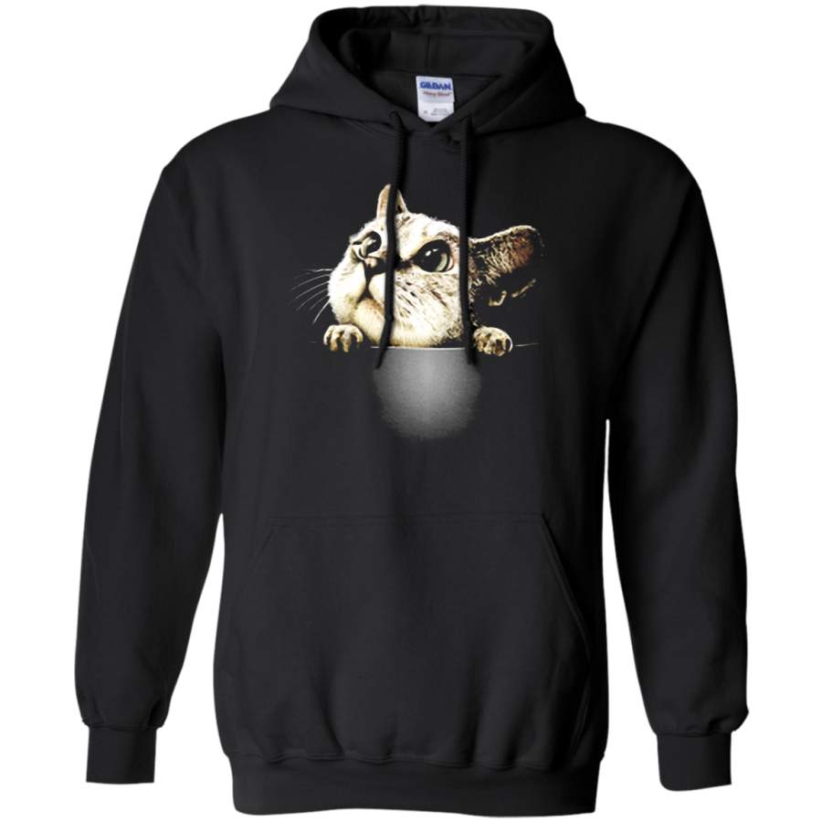 AGR Lonely Pocket Size Cat Hoodie