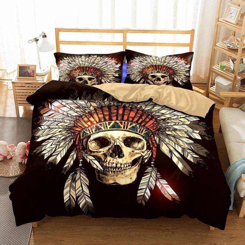 3Dkull Print3D Customize Bedding Set Duvet Cover SetBedroom Set Bedlinen