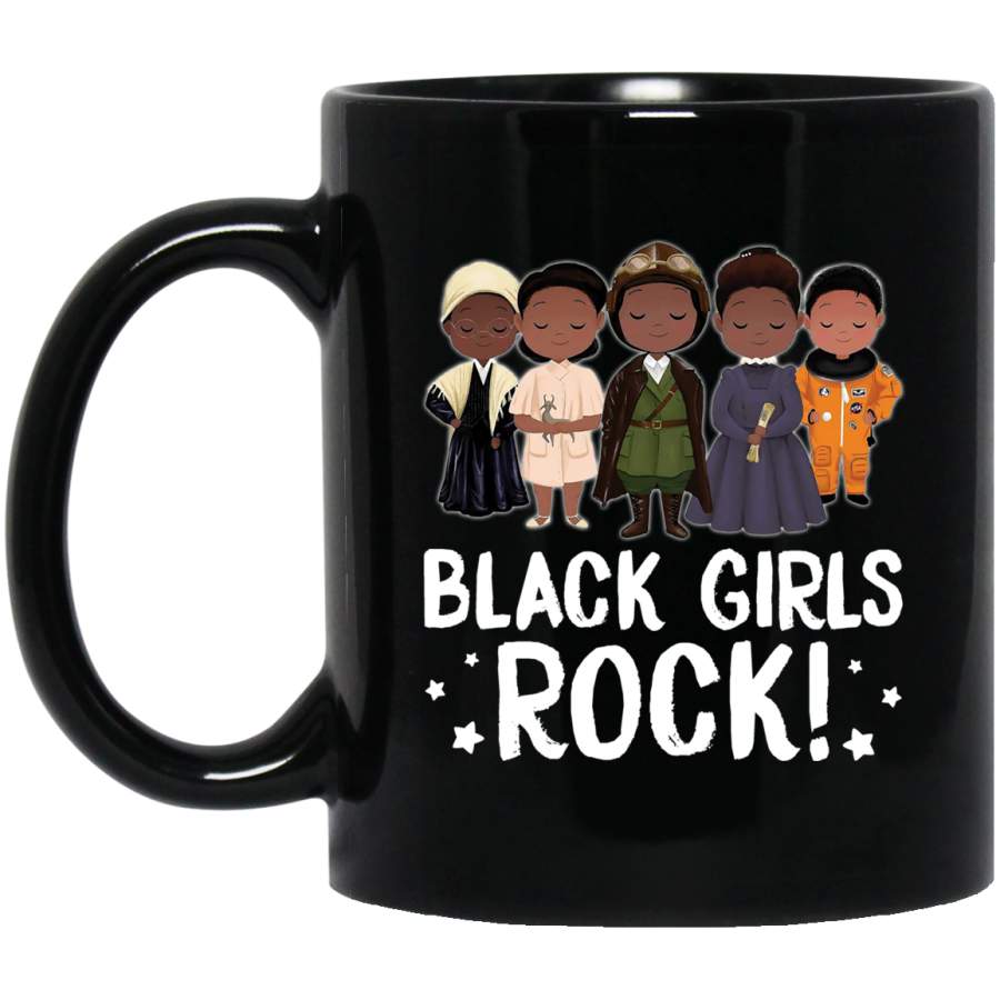 African American Coffee Mug Black Girls Rock 11oz – 15oz Black Mug