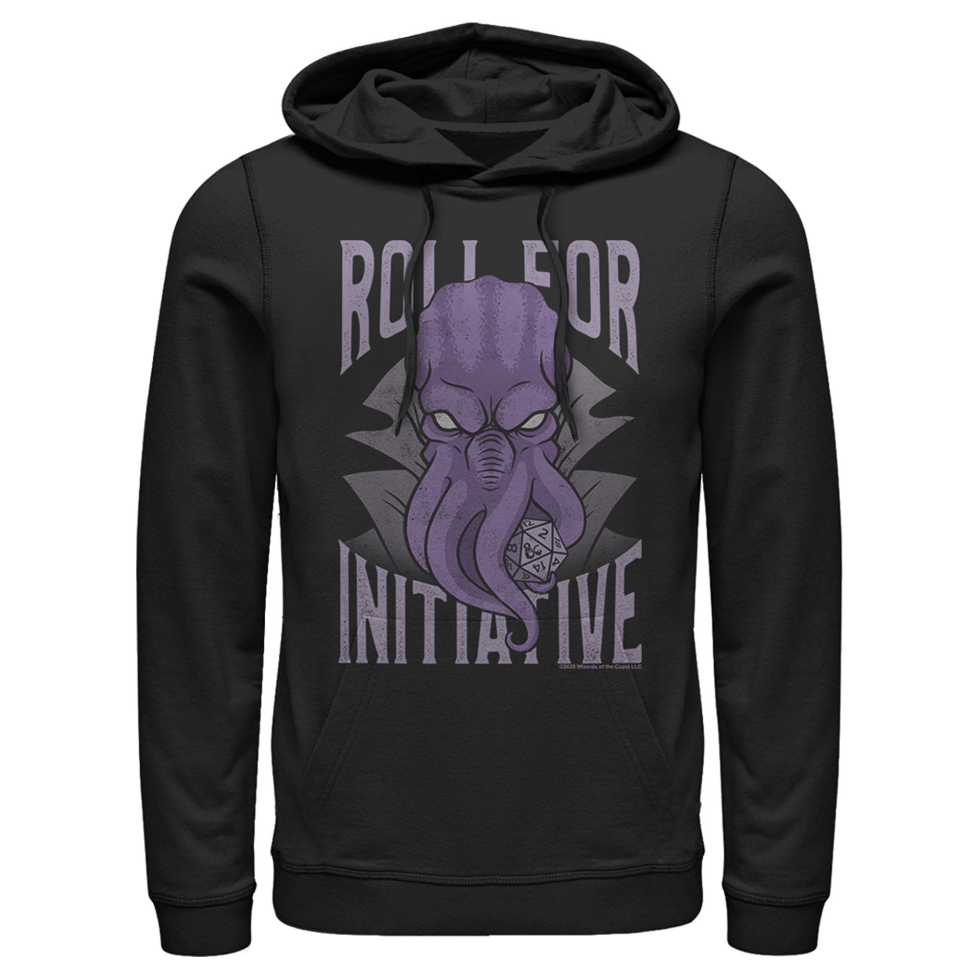 Men’S Dungeons & Dragons Illithid Roll For Initiative Pull Over Hoodie