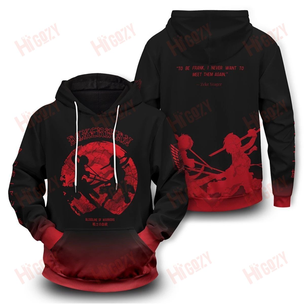 Ackerman Bloodline Unisex Pullover Hoodie