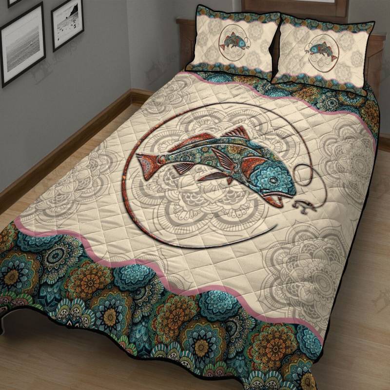 THE0001 Ralph Morales CUSTOM quilt bed set