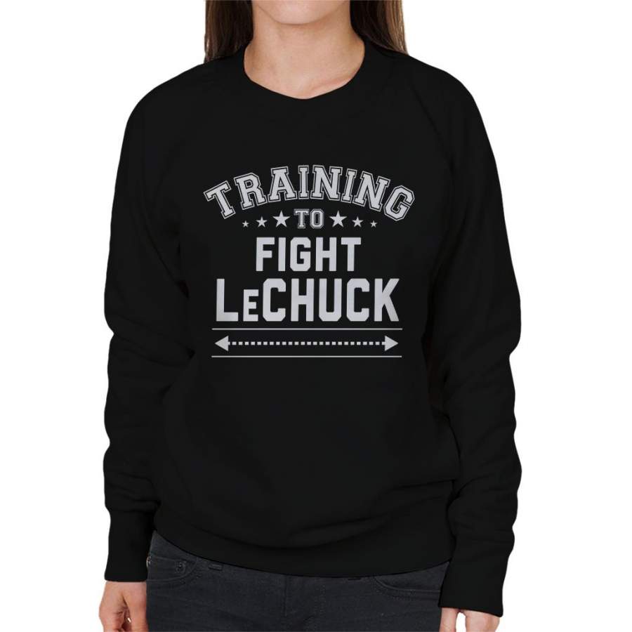 Training To Fight Le Chuck Monkey Island Women’s Sweatshirt