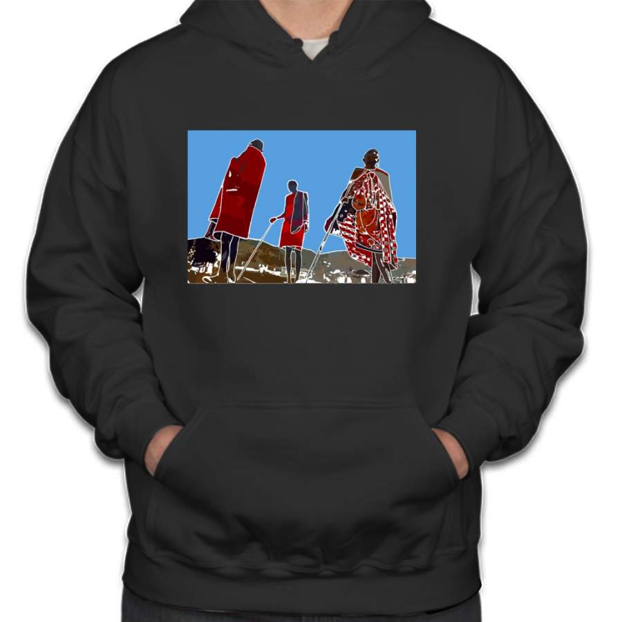 “Maasai Elders And The Chief” | Life In The Masai Mara Hoodie