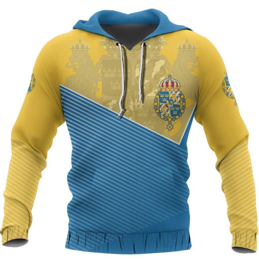 Sweden Sport Hoodie – Stroke Style ZIPNNK 116