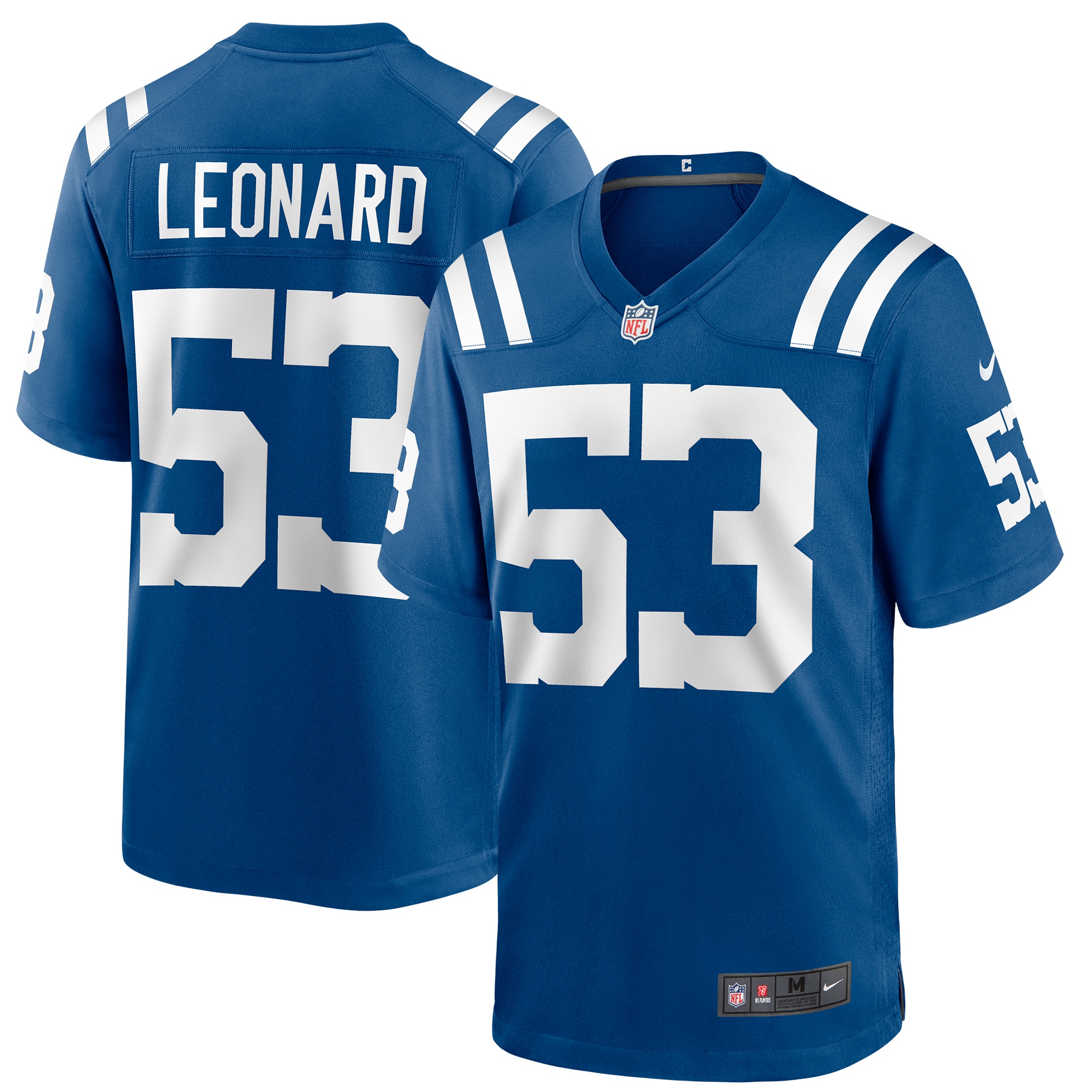 Shaquille Leonard Indianapolis Colts Game Jersey – Royal