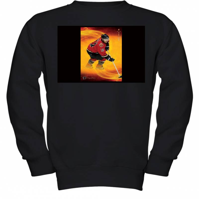 International Jarome Iginla Calgary Flames Youth Sweatshirt