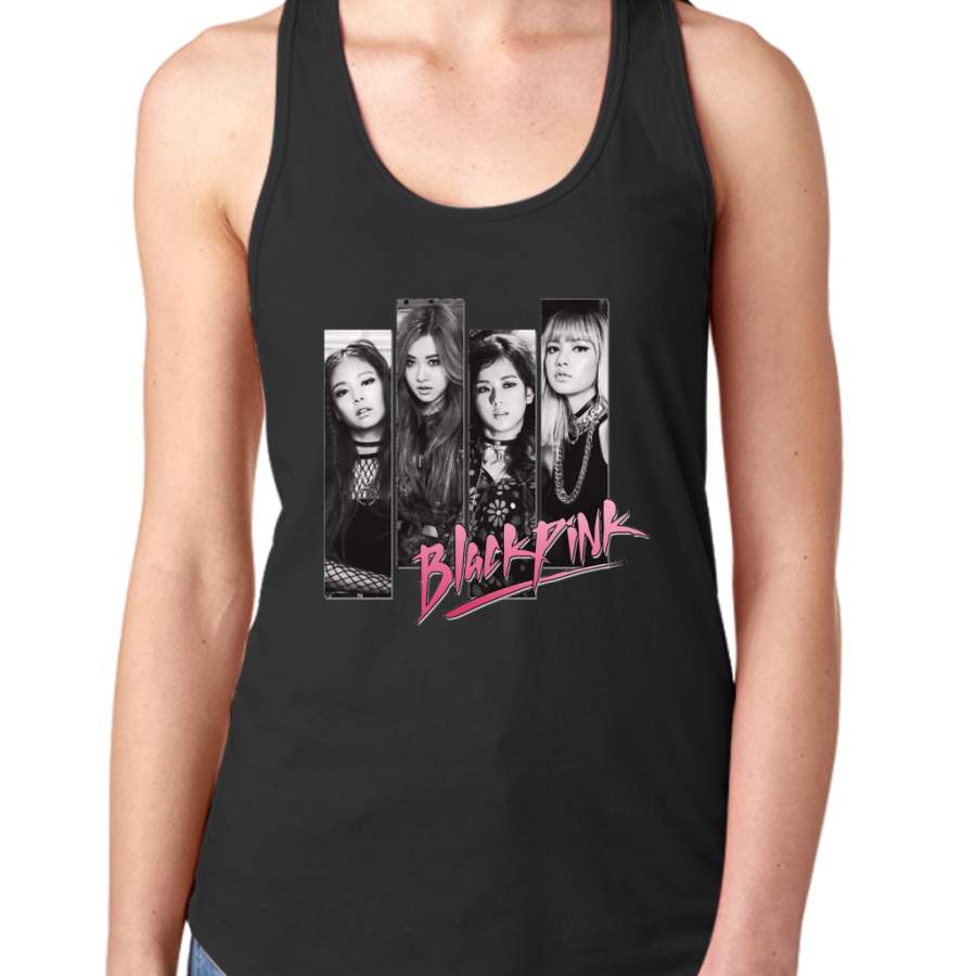 BLACKPINK Vintage Grunge T-Shirt Women Tank Top