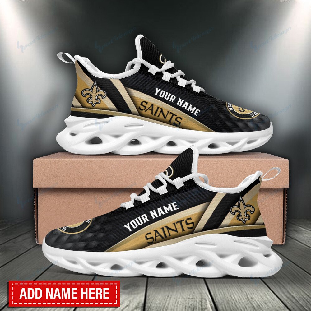 New Orleans Saints Personalized Yezy Running Sneakers Bb706