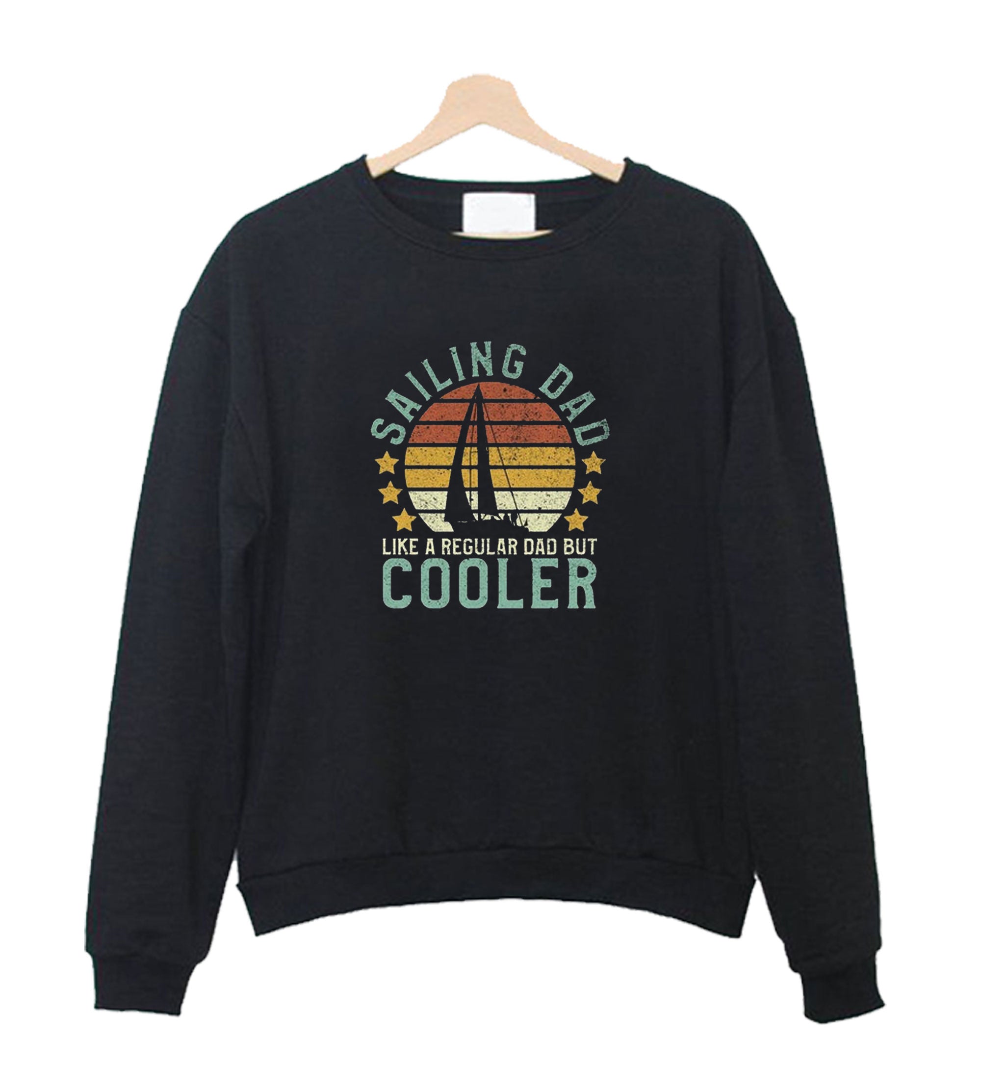 Vintage Sailing Dad Sweatshirt Sweater