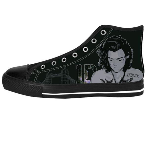 Awesome Custom Harry Shoes Design – 1D Sneakers