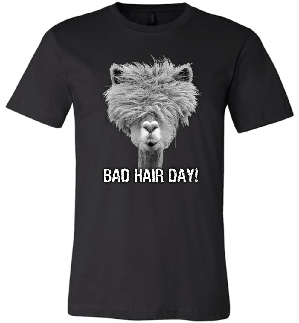 Alpaca Bad Hair Day – Unisex Tee