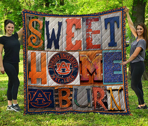 Auburn Tigers Quilt Blanket Lc15